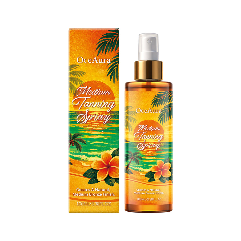 Even-Toning Darkening Spray For Summer Outdoor Use To Enhance Tanning