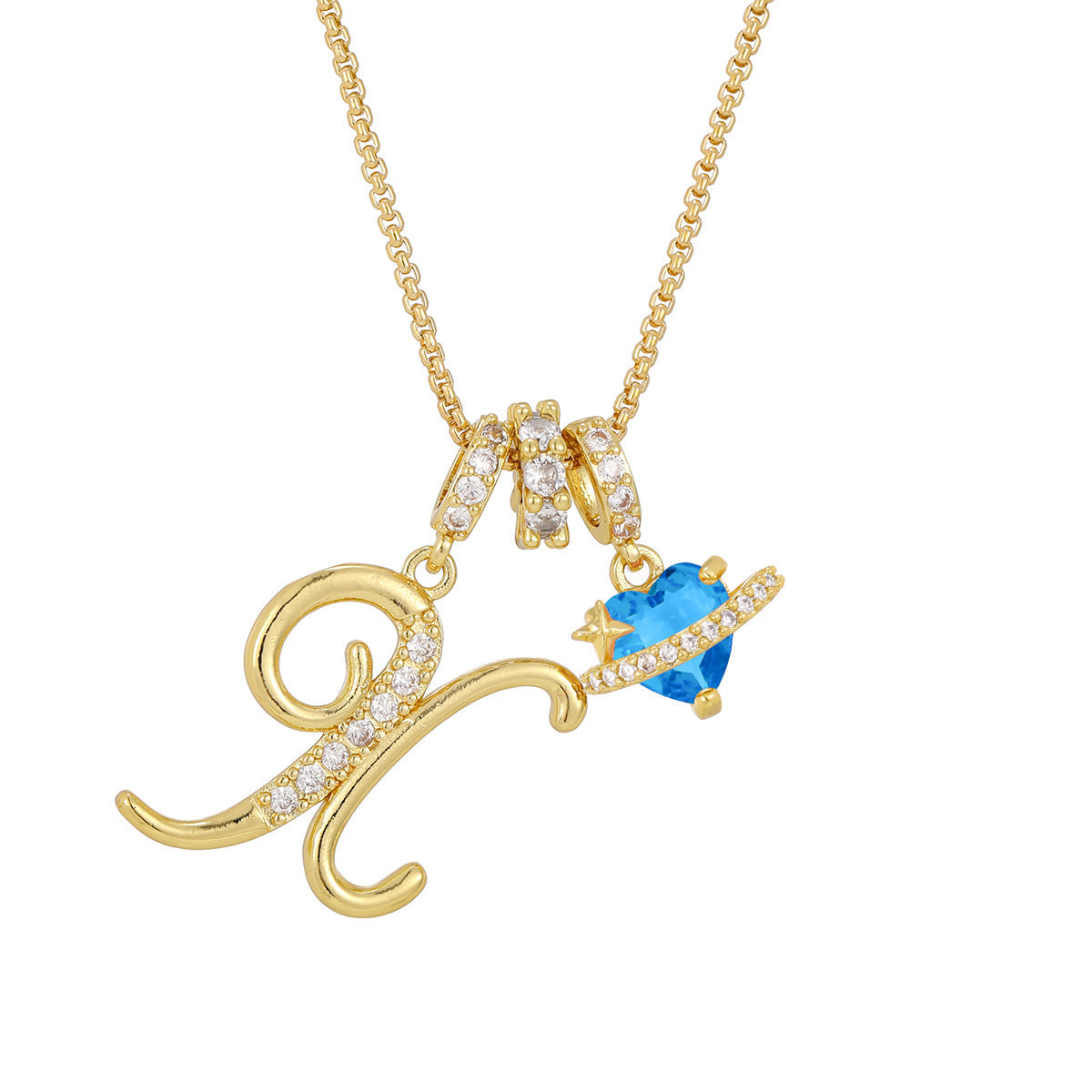 26-letter Alphabet Necklace Dainty And Luxe For Girls