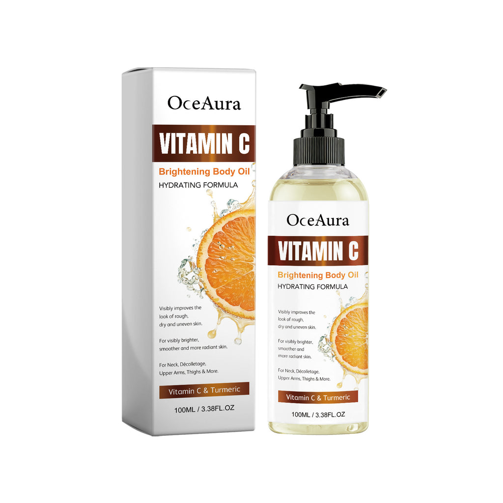 Moisturizing, Smoothing Vitamin C Body Oil For Skincare