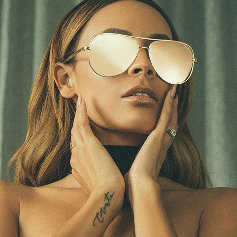 Sunglasses Metal Double-bridge Sunglasses