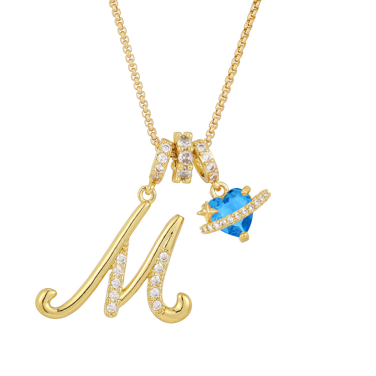 26-letter Alphabet Necklace Dainty And Luxe For Girls